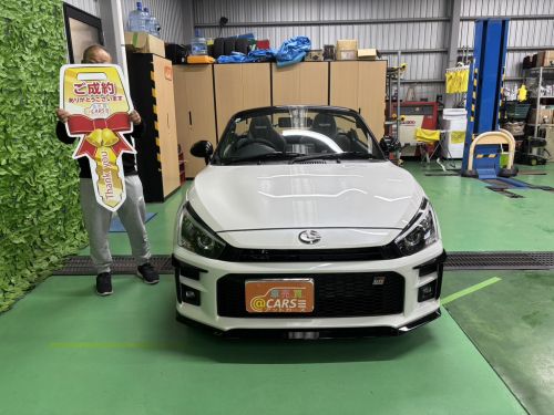トヨタ コペン GR スポーツ 新車 納車させていただきました。