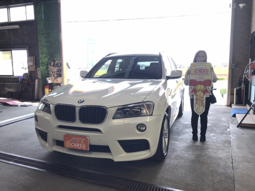 BMW X3 xドライブ20d Mスポーツパッケージ ディーゼル 4WD ご納車させて頂きました。