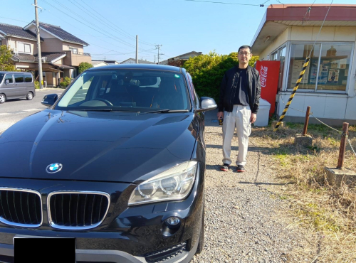 BMW X1 sドライブ 18i スポーツ　ご納車させて頂きました。